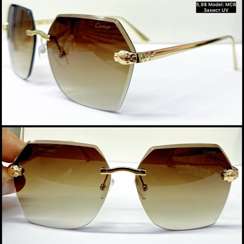 0018 Жіночі «безоправні» (MC6) Захист UV